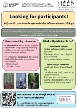 Join the New HEEP Field Course: Participate in Research and Earn Credits!