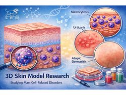 Development of a 3D human skin model to study allergic and inflammatory skin diseases